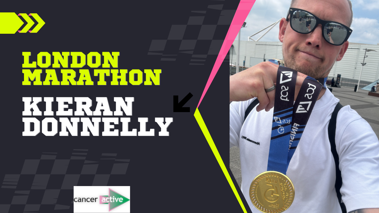 Support Kieren in the London Marathon!