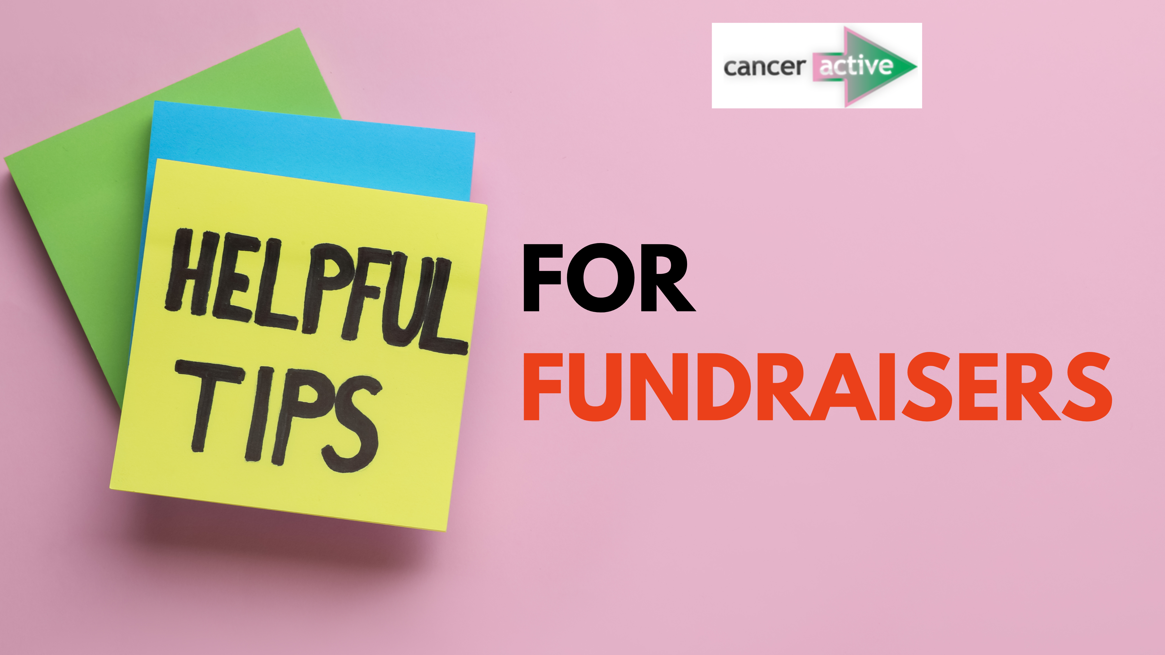 Handy Hints for fundraisers